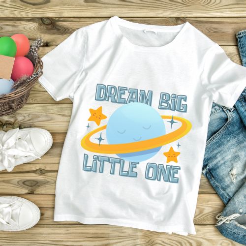 T-shirt design template